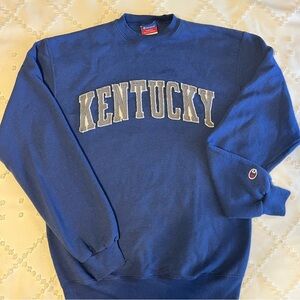 Champion Kentucky Blue Sweatshirt Medium